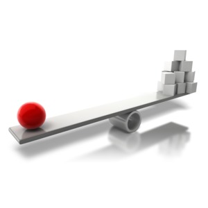 Balance Of Power PowerPoint clipart graphic preview.
