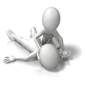 Unconscious Person Down PowerPoint clipart graphic preview.