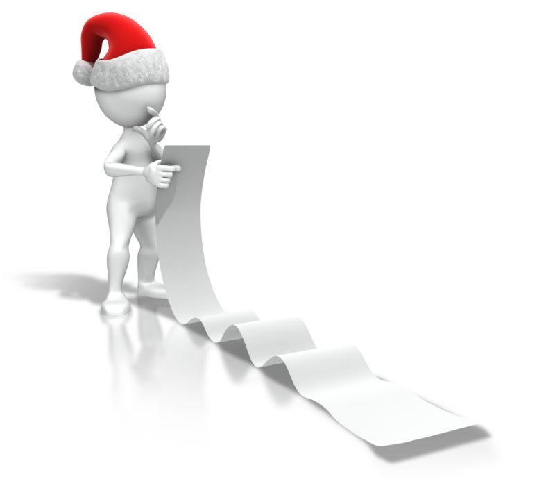 High-resolution clipart illustration of Christmas Figure Reading List, designed for seasonal marketing campaigns, corporate event presentations, and holiday promotions.