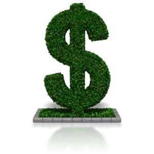 Hedge Fund Dollar PowerPoint clipart graphic preview.