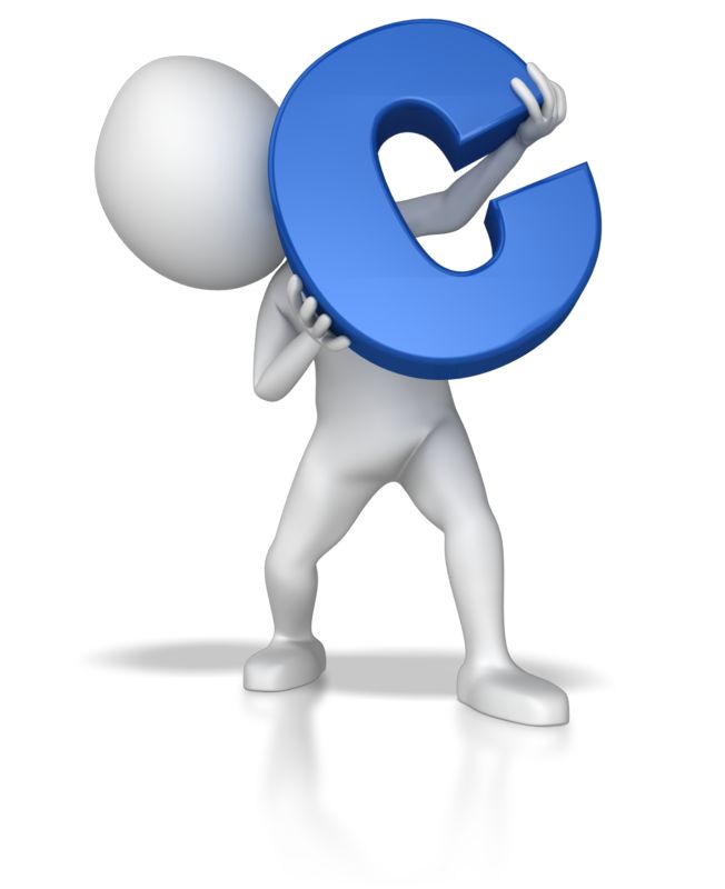 High-resolution clipart illustration of Stick Figure Holding Letter C, designed for creative multimedia presentations, dynamic visual storytelling, and professional content design.