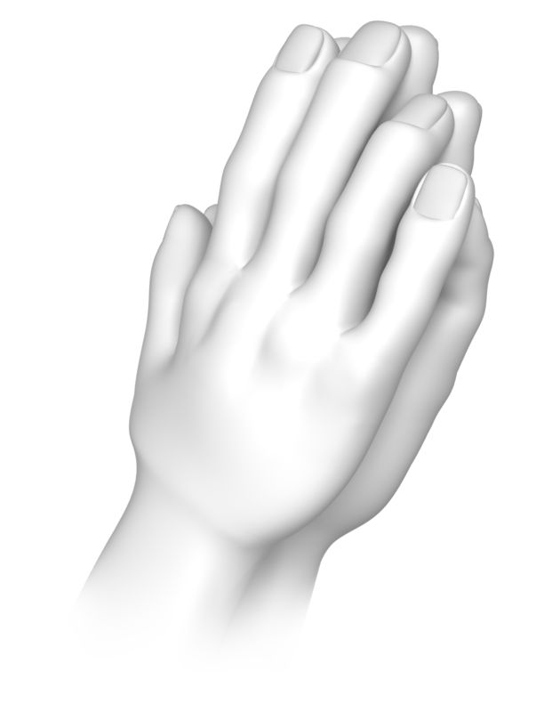 High-resolution clipart illustration of Praying Hands, designed for interfaith community outreach, spiritual wellness programs, and mindfulness-focused personal growth seminars.