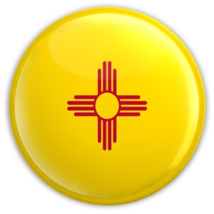 Badge of New Mexico PowerPoint clipart graphic preview.