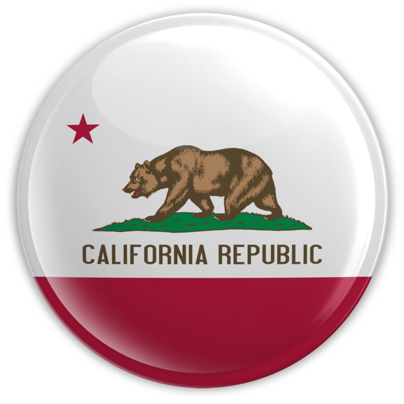 High-resolution clipart illustration of California, designed for seasonal marketing campaigns, corporate event presentations, and holiday promotions.