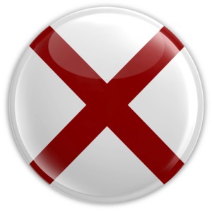 Alabama PowerPoint clipart graphic preview.