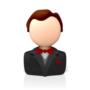 Formal Business Icon PowerPoint clipart graphic preview.