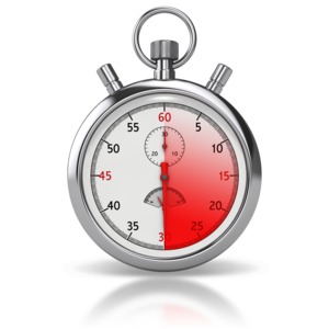 Stop Watch Thirty Seconds PowerPoint clipart graphic preview.