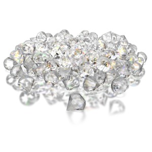 Pile Of Diamonds PowerPoint clipart graphic preview.