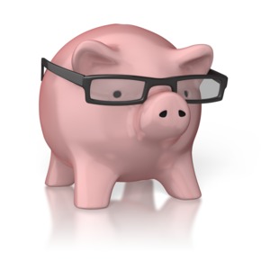Smart Saving PowerPoint clipart graphic preview.