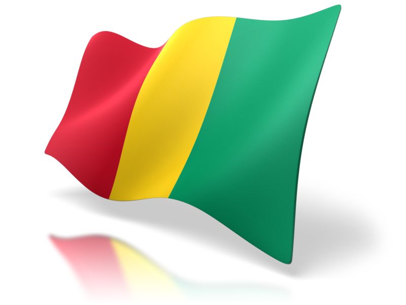 High-resolution clipart illustration of Guinea Flag, designed for seasonal marketing campaigns, corporate event presentations, and holiday promotions.