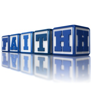 Faith Blocks PowerPoint clipart graphic preview.