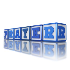Prayer Blocks PowerPoint clipart graphic preview.