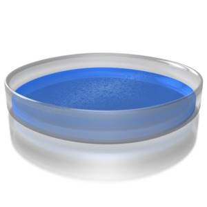 Petri Dish PowerPoint clipart graphic preview.