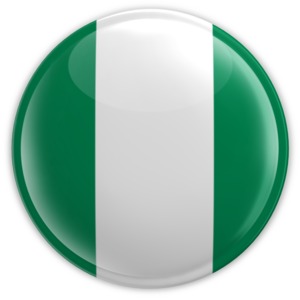 Badge of Nigeria PowerPoint clipart graphic preview.