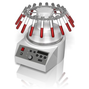 Centrifuge PowerPoint clipart graphic preview.