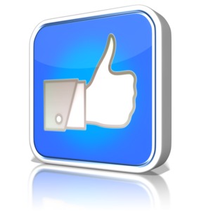 Like App PowerPoint clipart graphic preview.