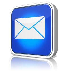 E Mail App PowerPoint clipart graphic preview.