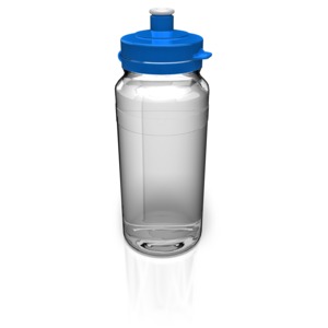 Water Bottle PowerPoint clipart graphic preview.