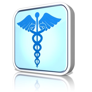 Medical App PowerPoint clipart graphic preview.
