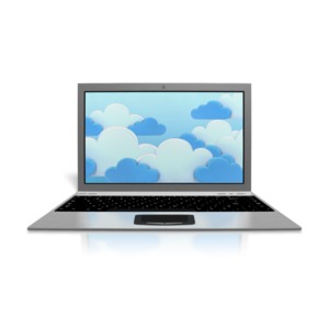 Cloud Computing Computer PowerPoint clipart graphic preview.