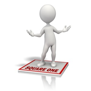 Square One PowerPoint clipart graphic preview.