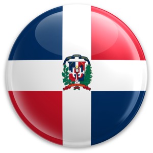 Badge The Dominican Republic PowerPoint clipart graphic preview.