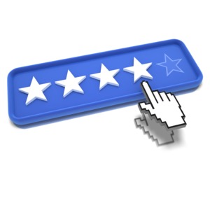 Four Star Pointing PowerPoint clipart graphic preview.