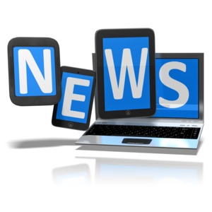 News On Digital Devices PowerPoint clipart graphic preview.