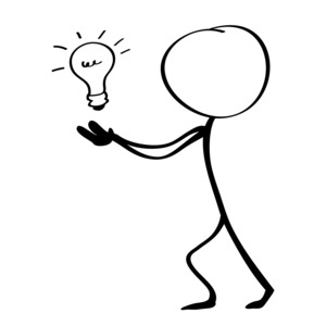 Release Idea PowerPoint clipart graphic preview.