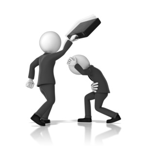 Workplace Violence PowerPoint clipart graphic preview.