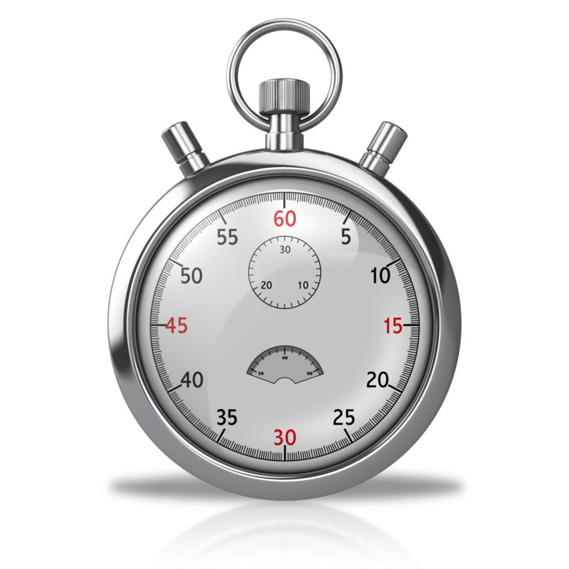 High-resolution clipart illustration of Blank Stopwatch, designed for corporate facility safety compliance, residential property access control, and physical security asset management.