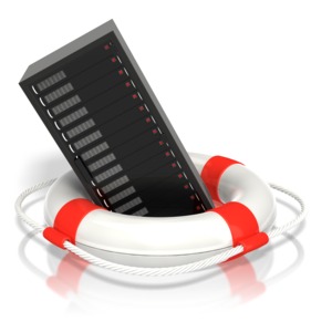 Life Preserver Server PowerPoint clipart graphic preview.