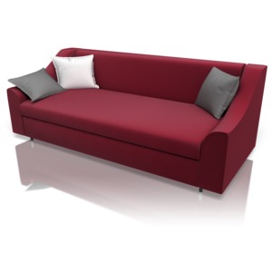 Sofa PowerPoint clipart graphic preview.
