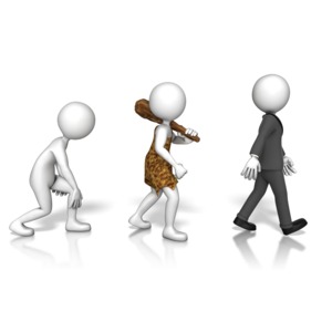 Evolution PowerPoint clipart graphic preview.