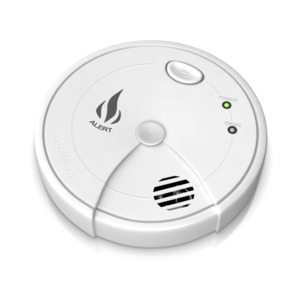 Smoke Alarm PowerPoint clipart graphic preview.