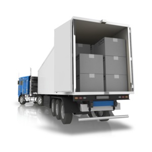 Semi Trailer Backup Boxes PowerPoint clipart graphic preview.