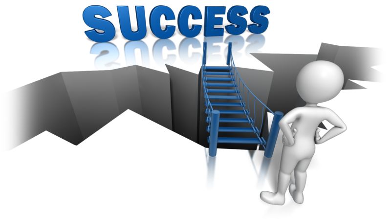 High-resolution clipart illustration of Success On The Other Side, designed for seasonal marketing campaigns, corporate event presentations, and holiday promotions.