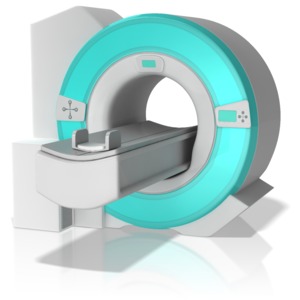 Mri Scanner PowerPoint clipart graphic preview.