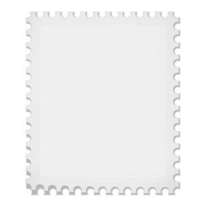Rectangle Stamp PowerPoint clipart graphic preview.