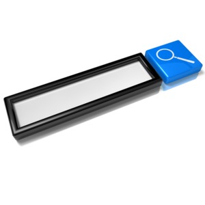 Empty Search Box PowerPoint clipart graphic preview.