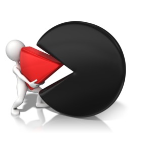 Fit The Piece PowerPoint clipart graphic preview.