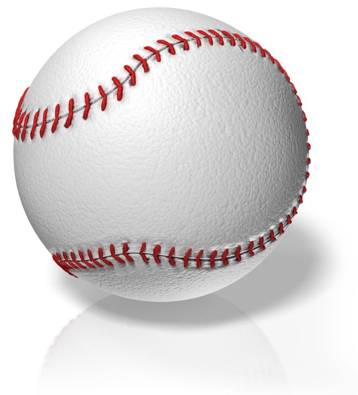 High-resolution clipart illustration of Baseball, designed for high-energy corporate team building, health and fitness promotions, and motivational athletic slide layouts.