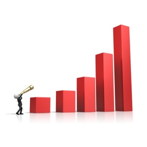 Seeing The Future Market PowerPoint clipart graphic preview.