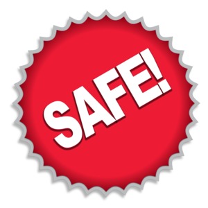 Simple Seal Customizable PowerPoint clipart graphic preview.