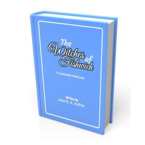 Book Cover Custom Customizable PowerPoint clipart graphic preview.