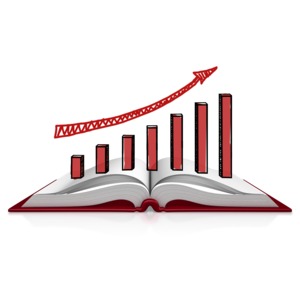 Book Graph Sketch PowerPoint clipart graphic preview.