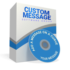 Custom Software Box Customizable PowerPoint clipart graphic preview.