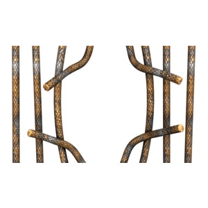 Jail Bars Broken PowerPoint clipart graphic preview.