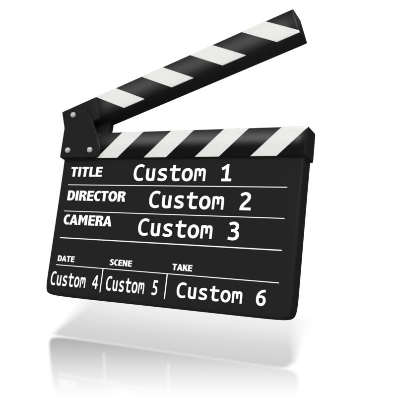 High-resolution customizable clipart of Custom Clap Board Insert, designed for creative multimedia presentations, dynamic visual storytelling, and professional content design.