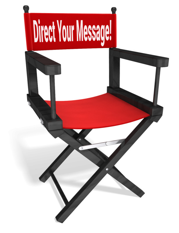 High-resolution customizable clipart of Custom Movie Directors Chair, designed for digital podcast broadcasting, multimedia content creation, and live entertainment event promotions.